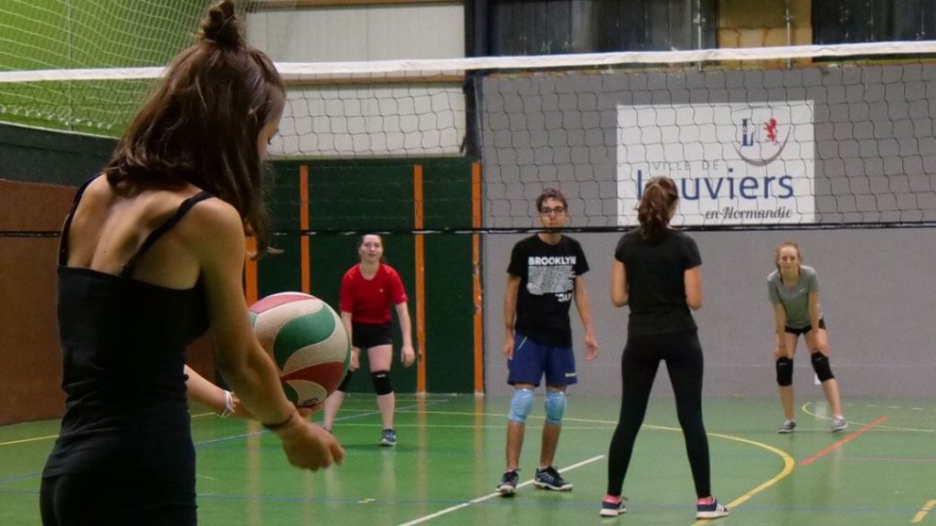 Volley-ball à la Nuit des Sports