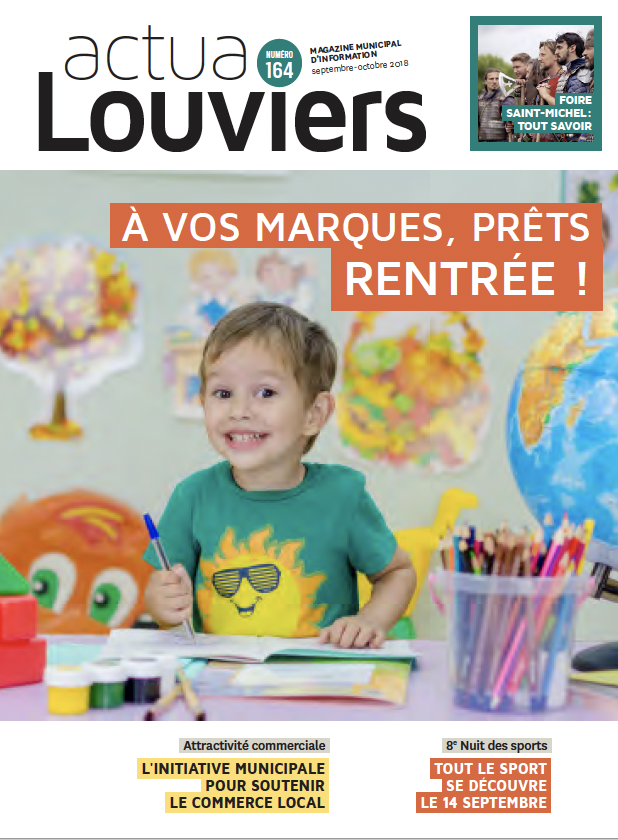 Couverture du n°159 d'ActuaLouviers