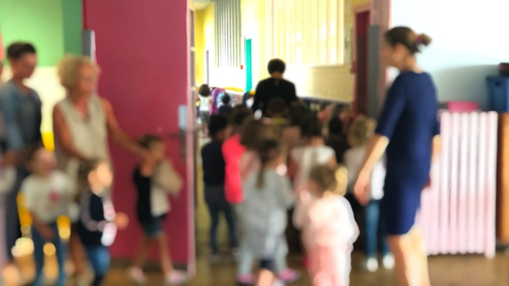 Élèves dans l'école jean zay