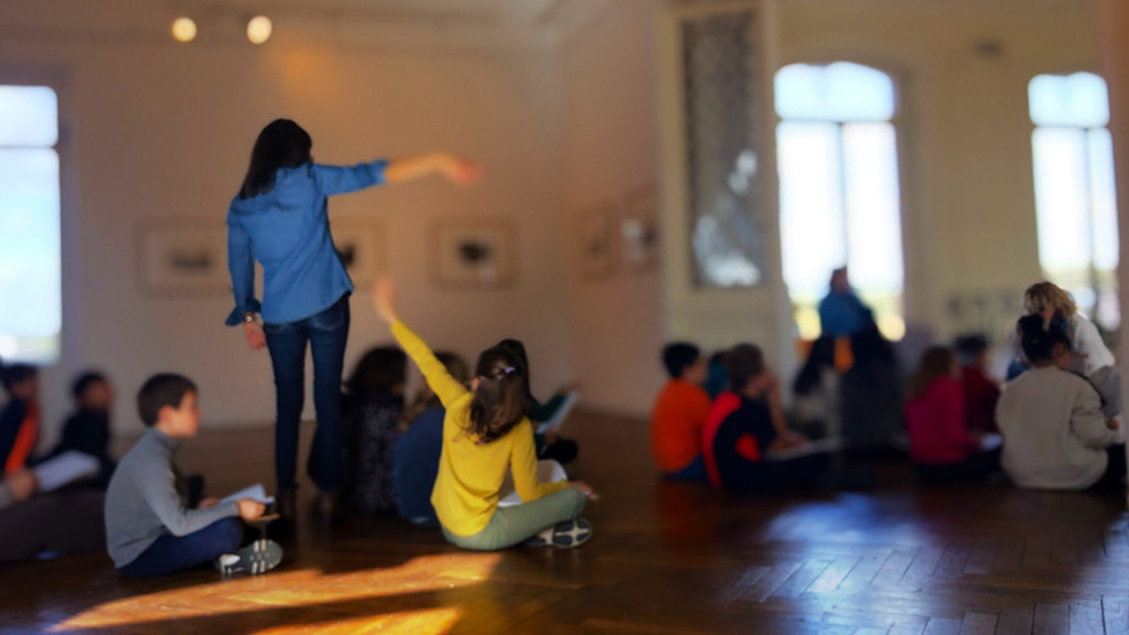 Atelier scolaire au musée