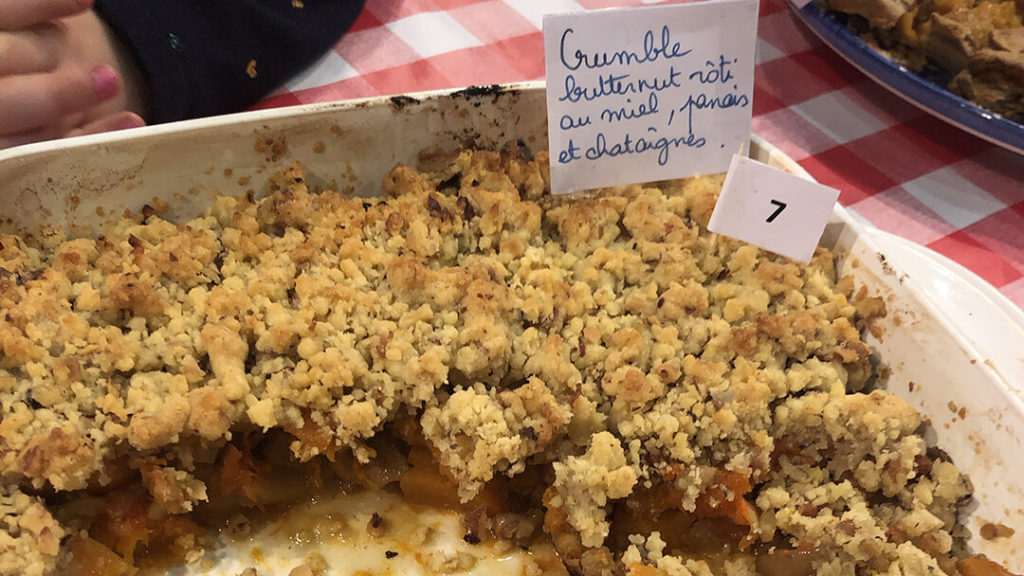 Crumble butternut