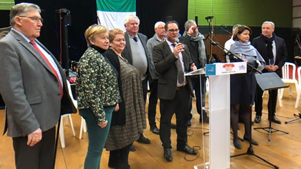 Elus lors du banquet 2020