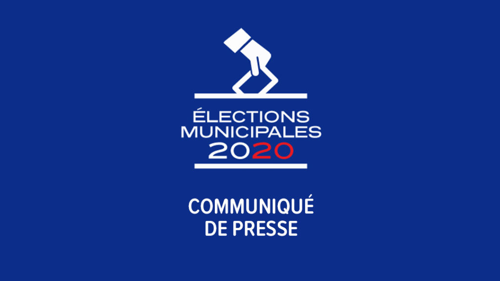 Élections Communiqué de presse