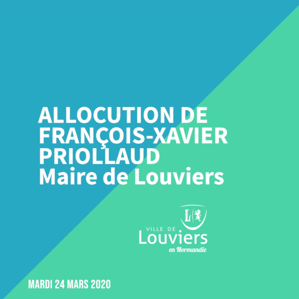 Allocution COVID19 - Ville de Louviers