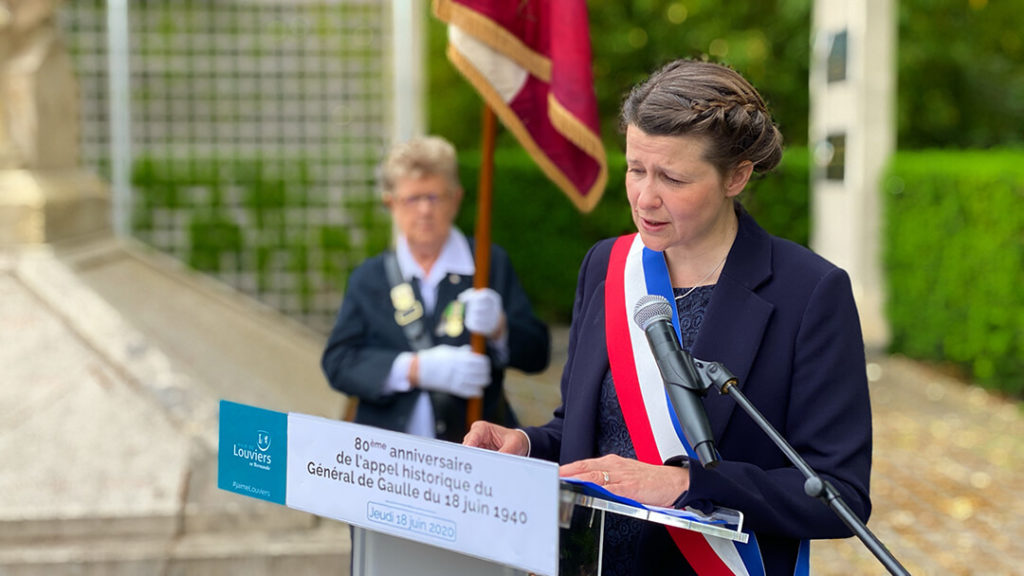 Appel du 18 juin : Allocution de Anne Terlez