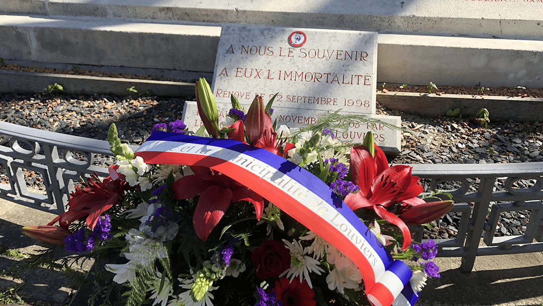 Gerbe de fleurs 25 avril 2021