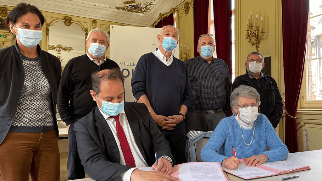 Croix-Rouge Signature du bail emphytéotique