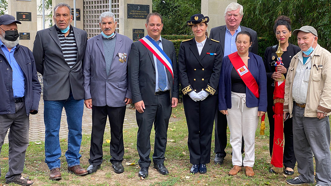 Cérémonie d'hommage aux Harkis