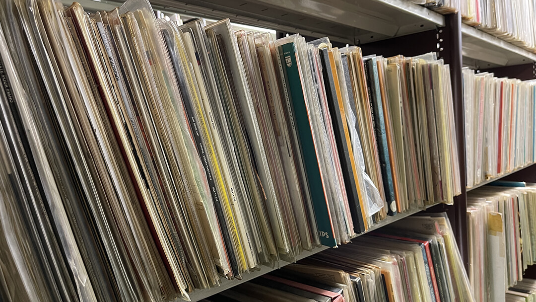 Fond de vinyles