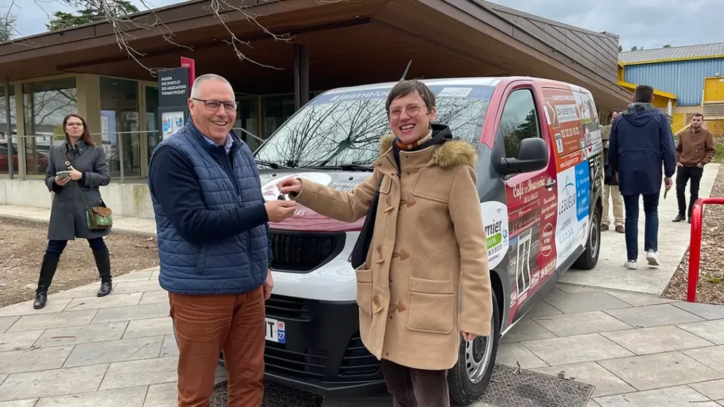 Remise des clés du véhicule