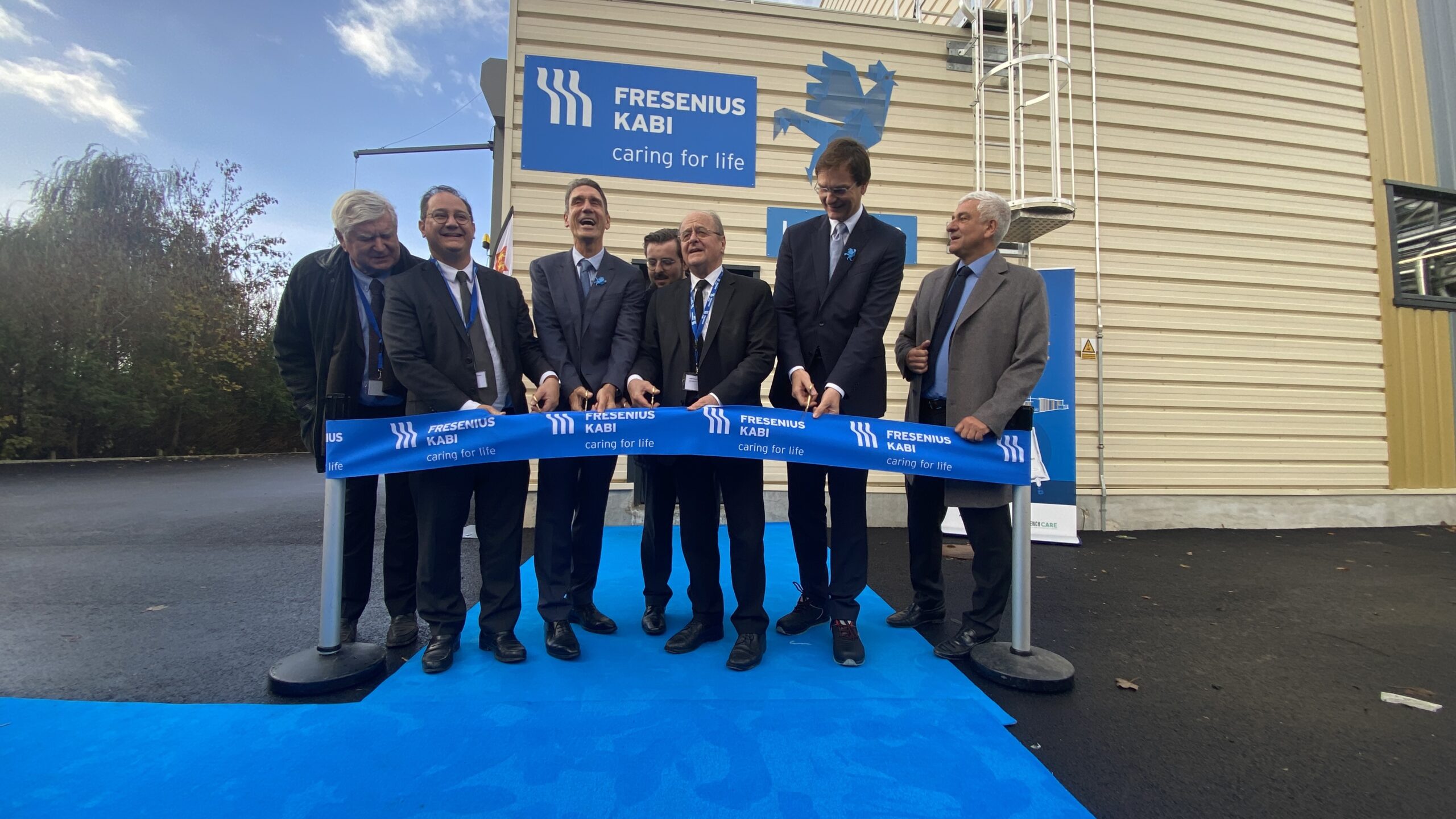 Fresenius Kabi inaugure un nouveau bâtiment à Louviers Ville de Louviers
