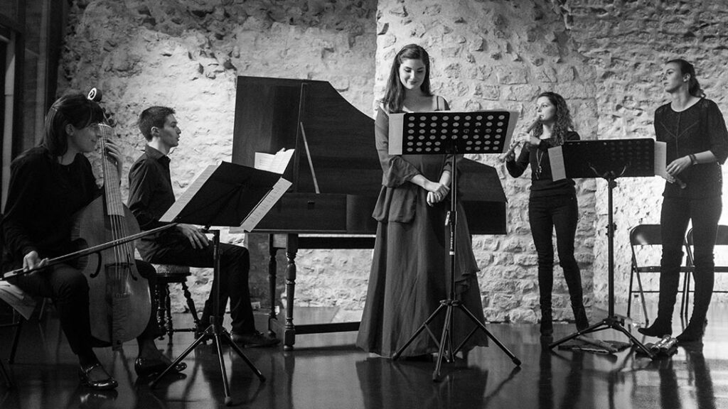 Concert baroque, avec l'ensemble Les Silvains