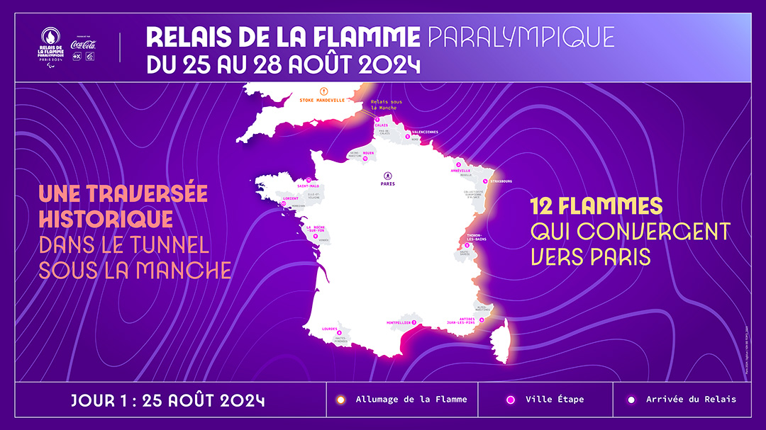 J1 - Relais de la flamme paralympique