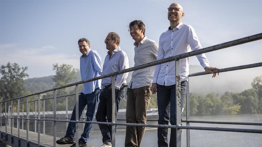 Quartet jazz. Mon Beau Quartet vous invite au voyage, dans un répertoire de compositions originales. Ils joueront le répertoire cosmopolite et original de leur premier album Give me Five.