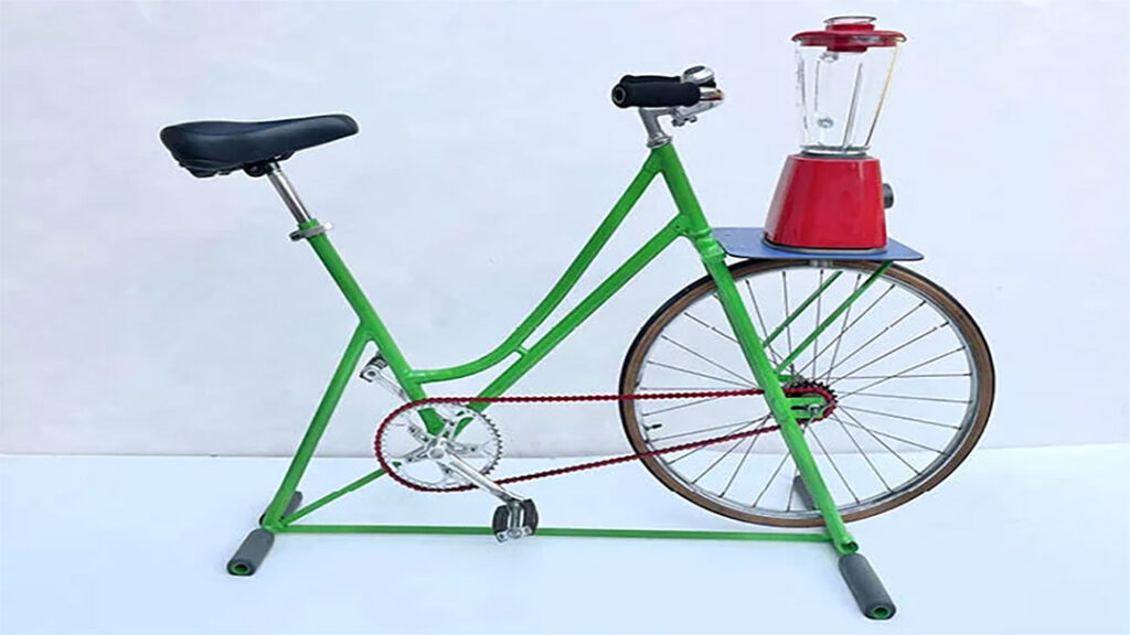 Tous en selle, avec le vélo à smoothies : faites le plein d’énergie !