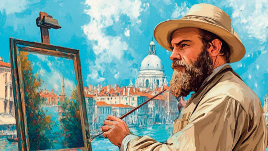 Les flâneries impressionnistes, avec Claude Monet en visite au Musée !