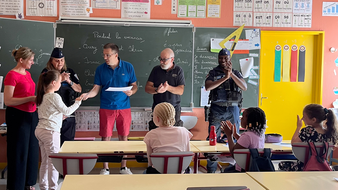 Un permis piéton pour les élèves de CE2
