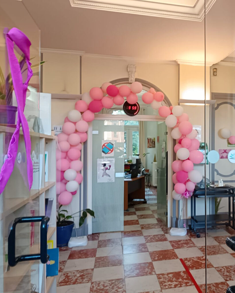 Le Château du CCAS s'habille en octobre rose