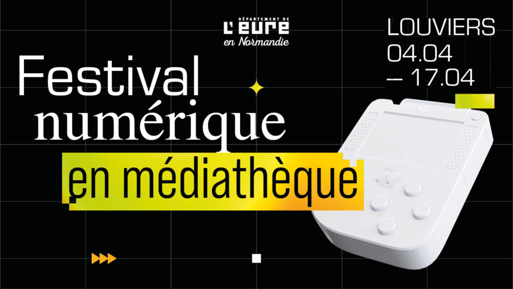 Festival départemental du numérique
XPO = expérience des possibles ! Maintenant que vous avez le code, vous pouvez embarquer et choisir vos activités numériques parmi le riche programme concocté par les bibliothécaires de la médiathèque Boris Vian !