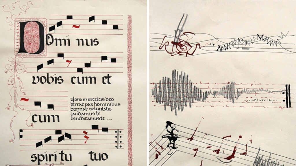 Partitions graphiques, exposition et ateliers