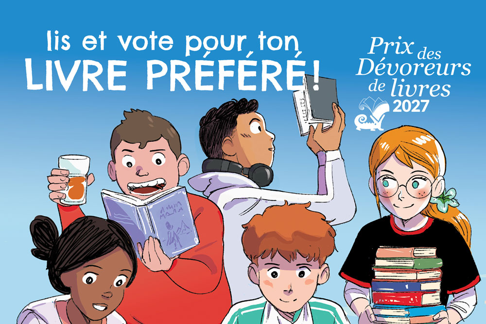 Les dévoreurs de livres 2027, je m’inscris, je vote